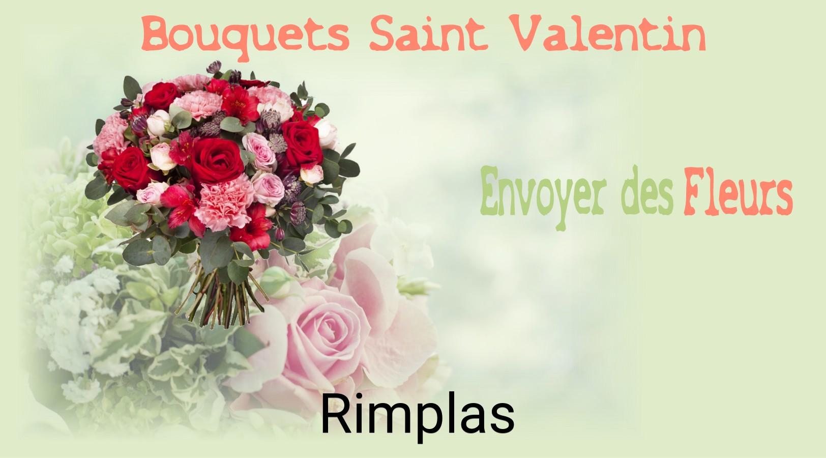Roses de Saint-Valentin livrées à Rimplas